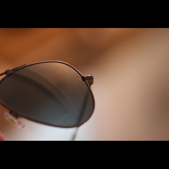 COPY - Large Metal Aviator Ray Ban Sunglasses - Picture 5 of 11